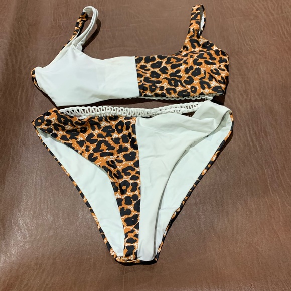 Half cheetah half white bikini Clearance